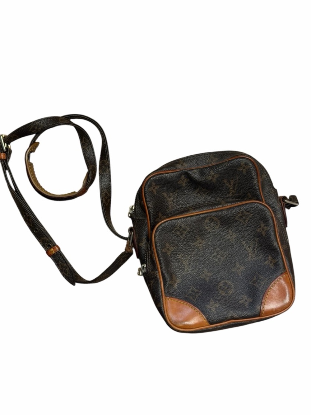 Authentic Louis Vuitton Vintage Monogram 
 Crossbody Bag